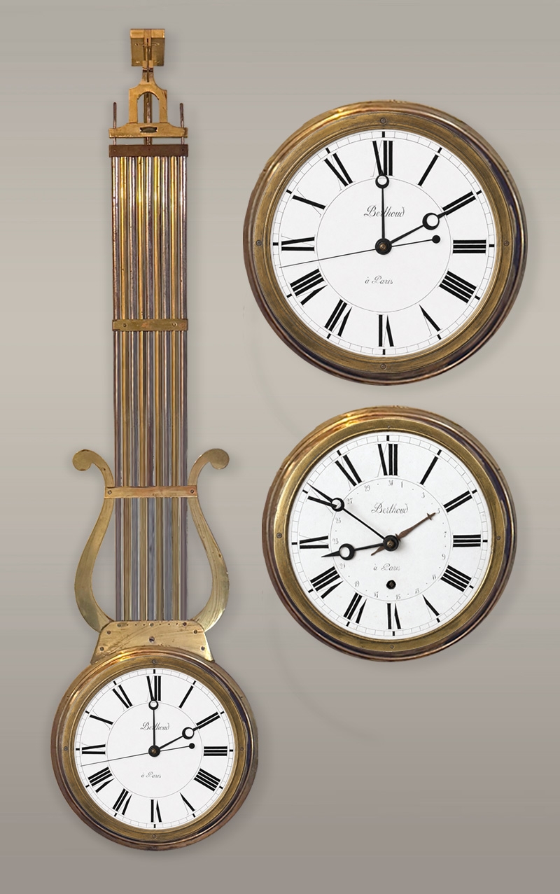 Berthoud Balancelle Double-Dial Shop Window Regulator c1850